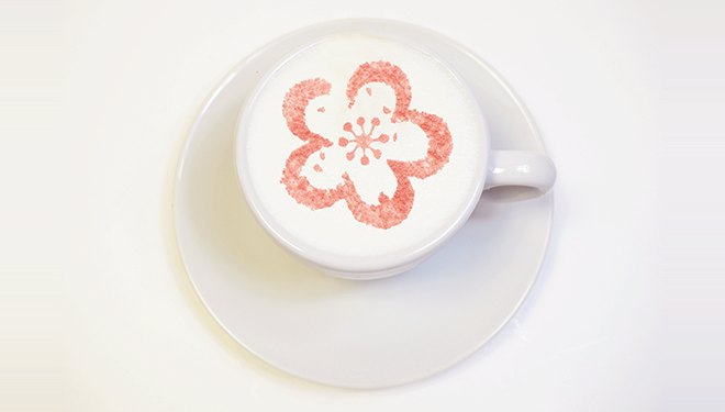 花丸カプチーノ