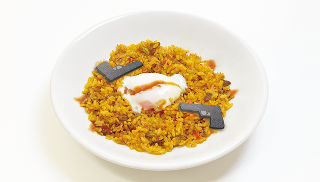 いつも通りの混ぜカレー