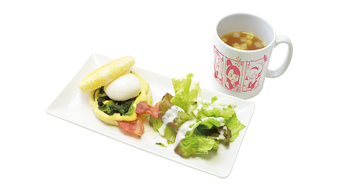 ルーナノヴァカフェテリアの特製ブランチ