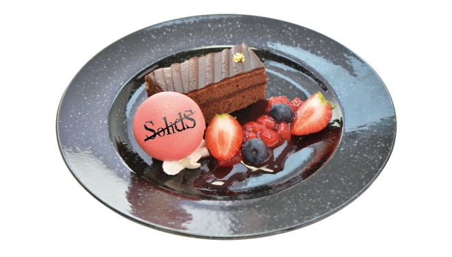 SolidSのMidnightチョコケーキ