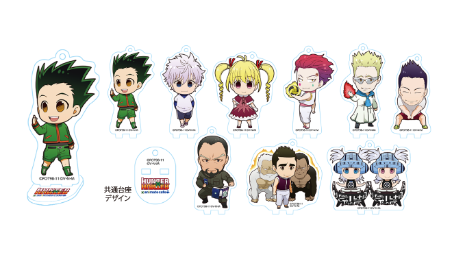 hunter×hunter アニカフェ　アクリルスタンドセットsayaジャンプグッズ